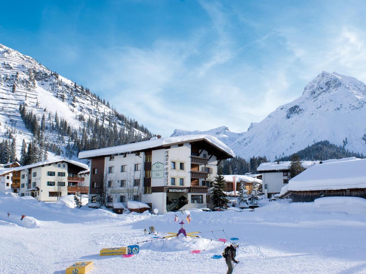 Pension Cafe Fritz Lech am Arlberg Eksteriør bilde